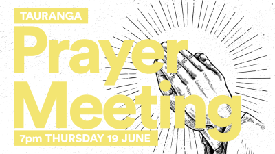 [TGA Monthly Prayer Meeting]