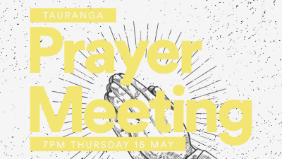 [TGA Monthly Prayer Meeting]