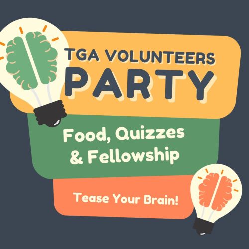 [TGA Volunteer's Party]