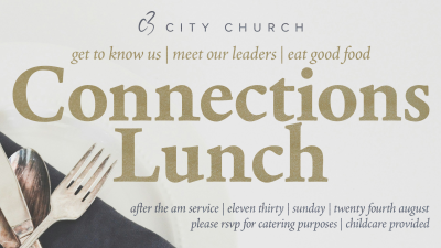 [Connections Lunch - Tauranga]