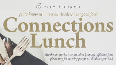 [TGA CONNECTIONS LUNCH]