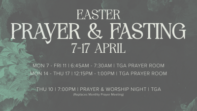 [Easter Prayer & Fasting]