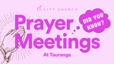 [Did You Know? Prayer Meetings]